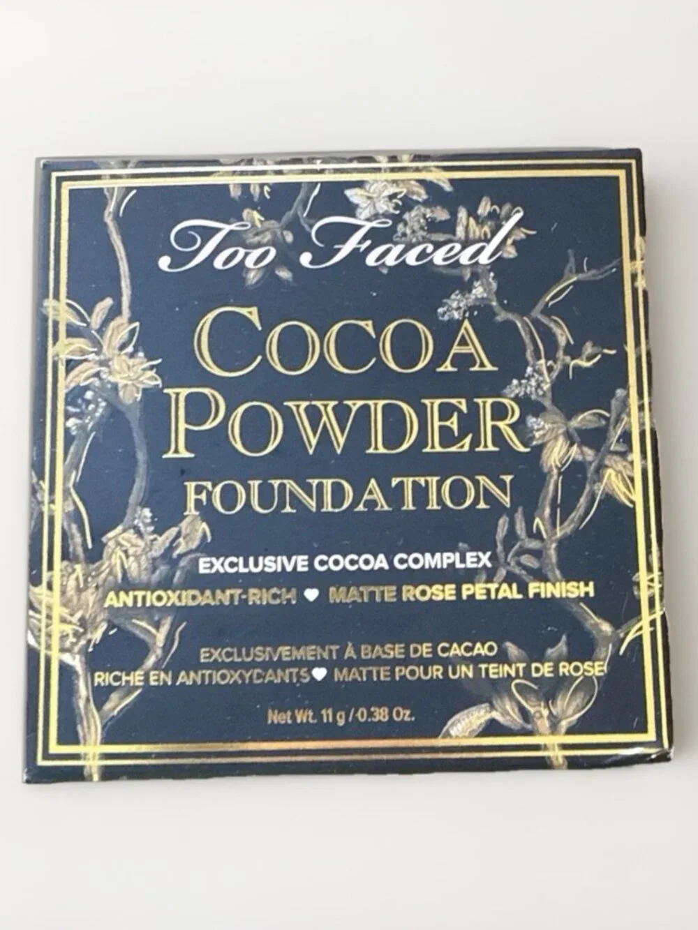 Too‎ Faced Cocoa Powder Foundation Medium Tan New In Box Rare Discontinued HTF